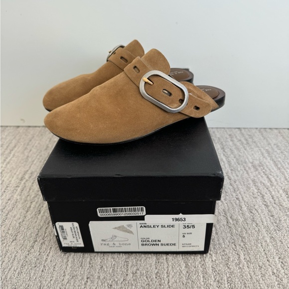 Rag & Bone Ansley Slides Size 5 - Picture 2 of 14